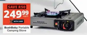 Checkers Hyper BushBaby Portable Camping Stove offer