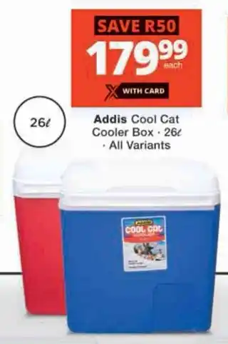 Checkers Hyper Addis Cool Cat Cooler Box offer