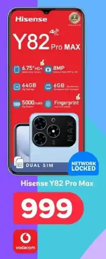 PEP Hisense Y82 Pro Max offer