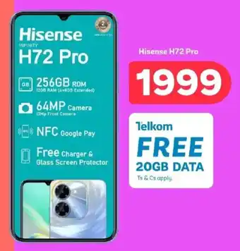 PEP Hisense H72 Pro offer