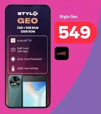 PEP Stylo Geo offer