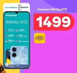 PEP Hisense Infinity H72 offer