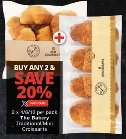 Checkers The Bakery Traditional/ Mini Croissants offer