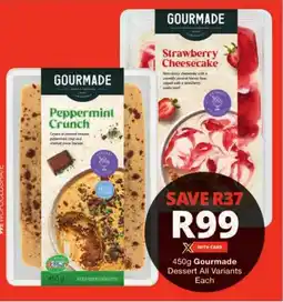 Checkers Gourmade Dessert All Variants offer