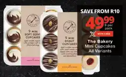 Checkers The Bakery Mini Cupcakes All Variants offer
