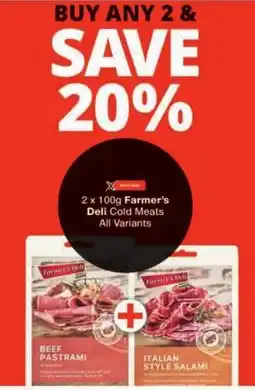 Checkers Farmer's Deli Cold Meats All Variants offer