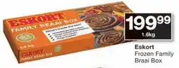 Checkers Eskort Frozen Family Braai Box offer