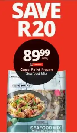 Checkers Cape Point Frozen Seafood Mix offer