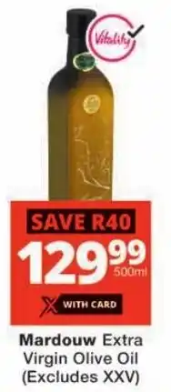 Checkers Mardouw Extra Virgin Olive Oil offer