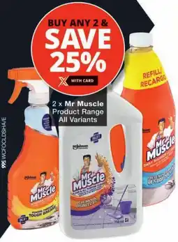 Checkers Mr Muscle Product Range All Variants offer