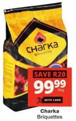 Checkers Charka Briquettes offer