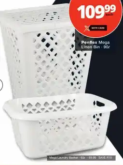 Checkers Penflex Mega Linen Bin offer