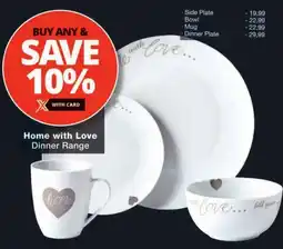 Checkers Home with Love Dinner Range offer