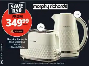 Checkers Morphy Richards Hive Cordless Kettle offer