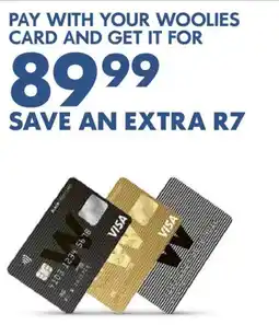 Woolworths Woolies card offer