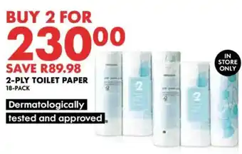 Woolworths 2-ply toilet paper offer