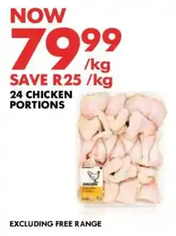 Woolworths 24 chicken portions offer