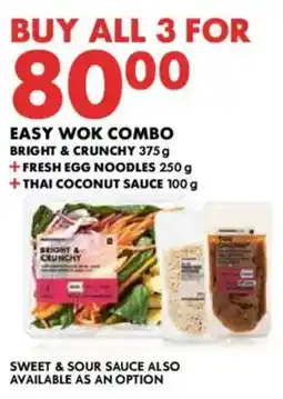Woolworths Easy wok combo offer