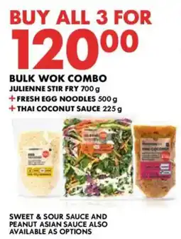 Woolworths Bulk wok combo offer