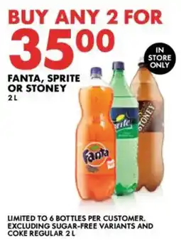 Woolworths Fanta, sprite or stoney offer