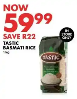 Woolworths Tastic basmati rice offer