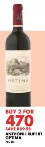 Woolworths Anthonij rupert optima offer