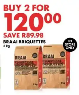 Woolworths Braai Briquettes offer