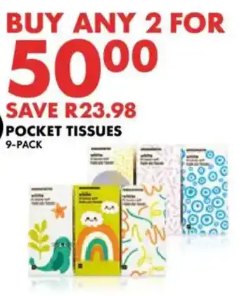 Woolworths Pocket Tissues offer