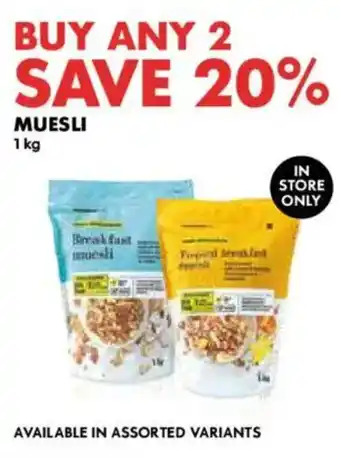 Woolworths Muesli offer