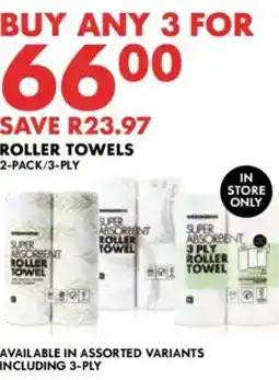 Woolworths Roller Towels offer