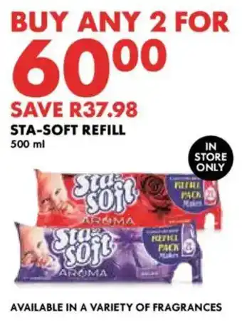 Woolworths Sta-soft refill offer