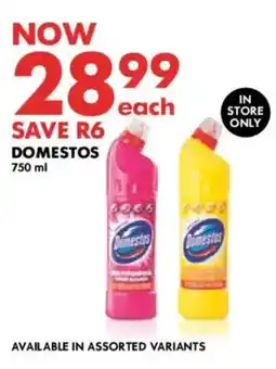 Woolworths Domestos offer