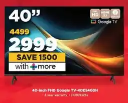 HiFi Corp Skyworth 40-inch FHD Google TV offer