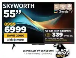 HiFi Corp Skyworth 55 MiniLED TV offer
