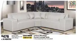OK Furniture Montego Corner Lounge Suite offer
