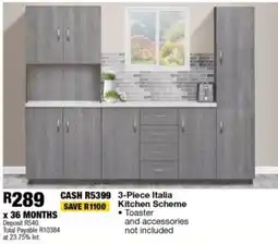 OK Furniture Italia Kitchen Scheme offer