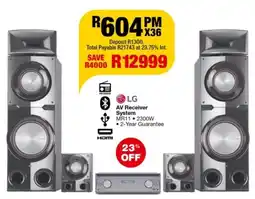 OK Furniture LG AV Receiver System offer