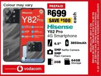 OK Furniture Hisense Y82 Pro 4G Smartphone offer