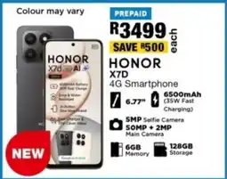 OK Furniture Honor X7d 4G Smartphone offer