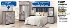 OK Furniture Julia Headboard & Pedestals offer