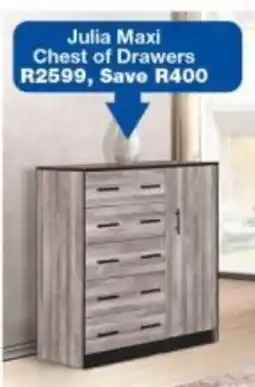 OK Furniture Julia Maxi Chest of Drawers offer
