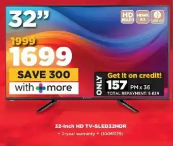 HiFi Corp Sansui 32-inch HD TV offer