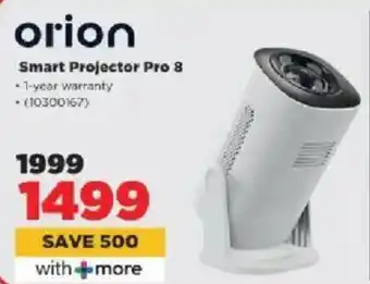 HiFi Corp Orion Smart Projector Pro 8 offer