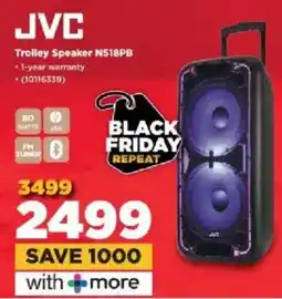 HiFi Corp JVC Trolley Speaker N518PB offer
