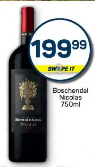 Pick n Pay Boschendal Nicolas 750ml offer