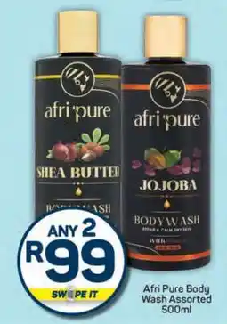 Pick n Pay Afri Pure Body Wash Assorted 500ml offer