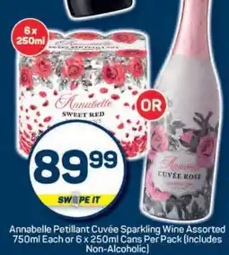 Pick n Pay Annabelle Petillant Cuvée Sparkling Wine Assorted offer