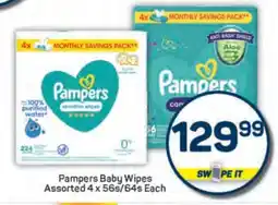 Pick n Pay Pampers Baby Wipes offer