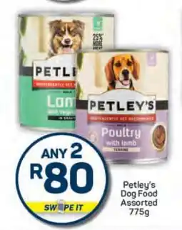 Pick n Pay Petley’s Dog Food Assorted 775g offer