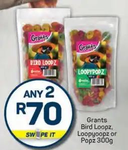 Pick n Pay Grants Bird Loopz, Loopyoopz or Popz 300g offer